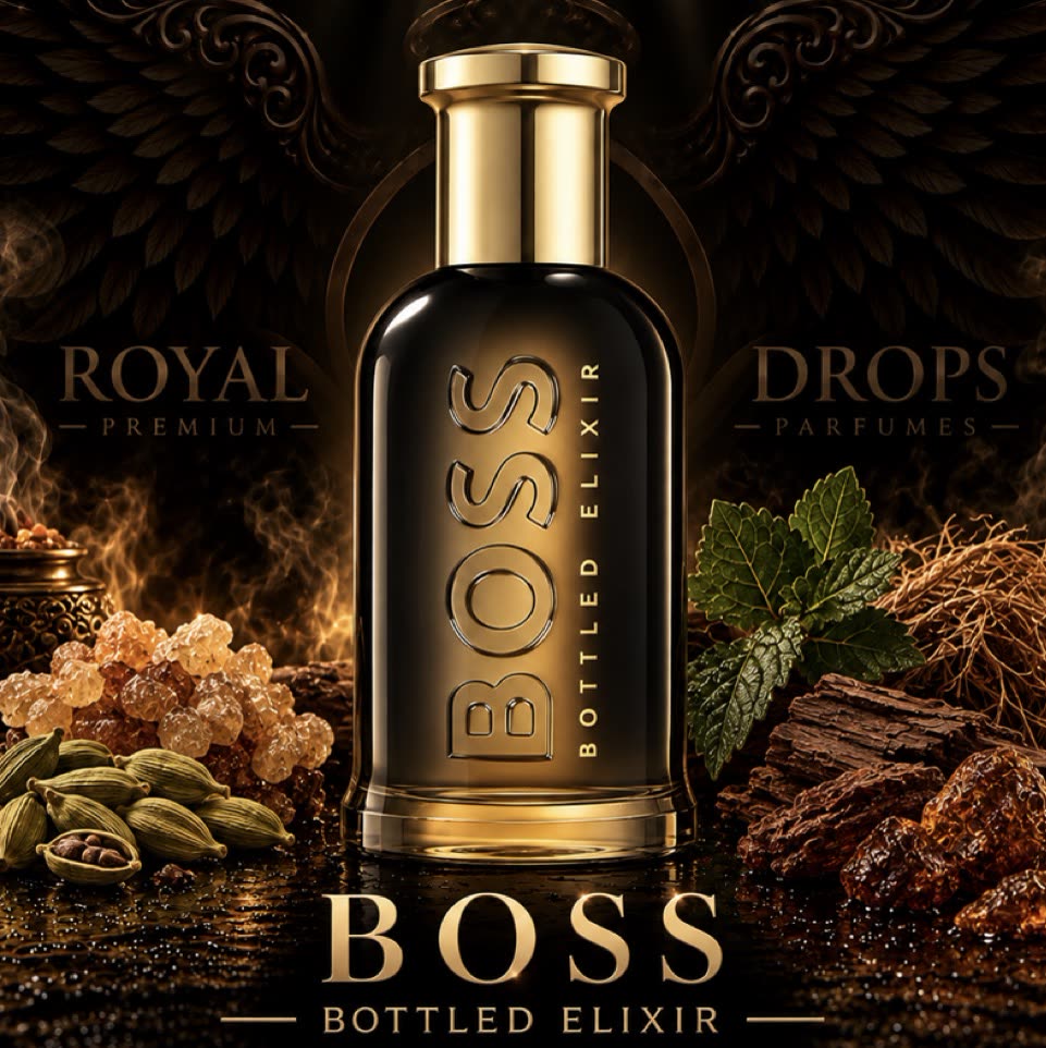 Boss Bottled Elixir parfymeflaske