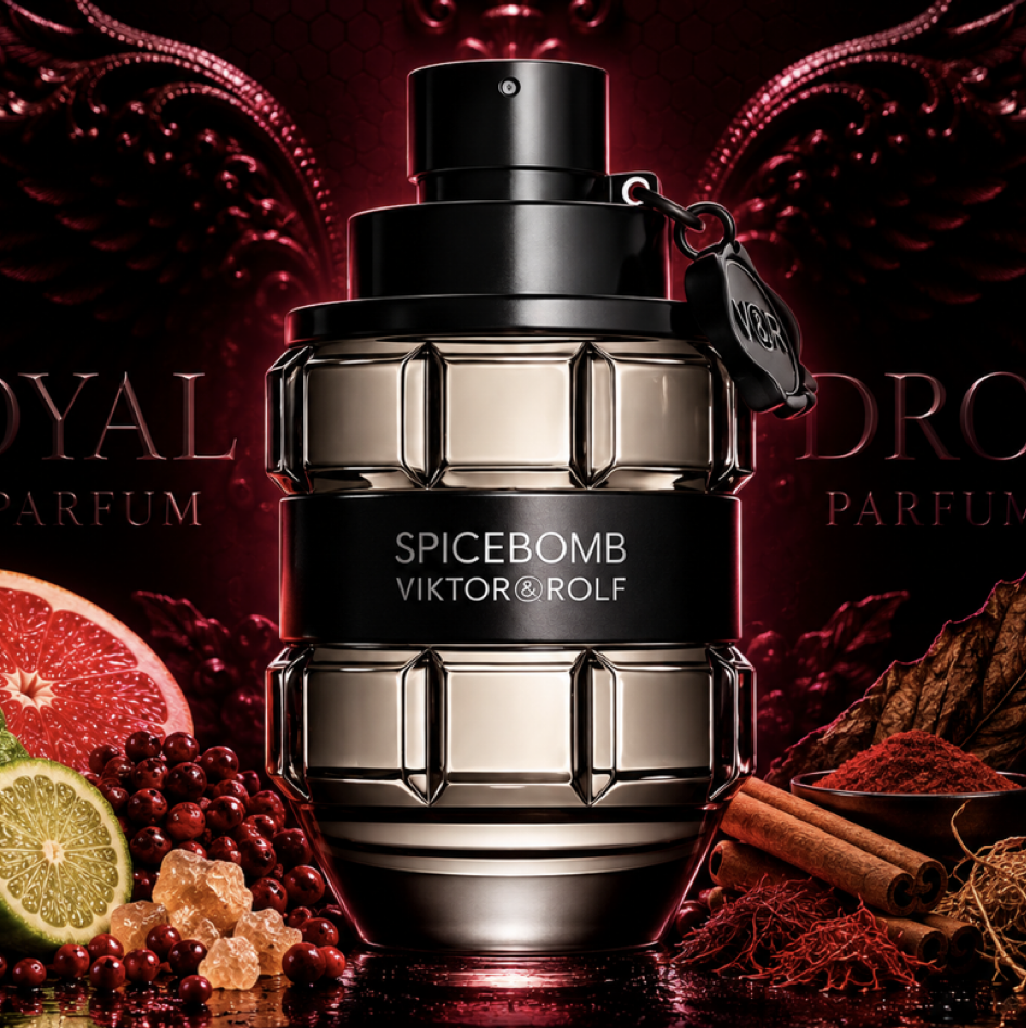 Spicebomb parfymeflaske